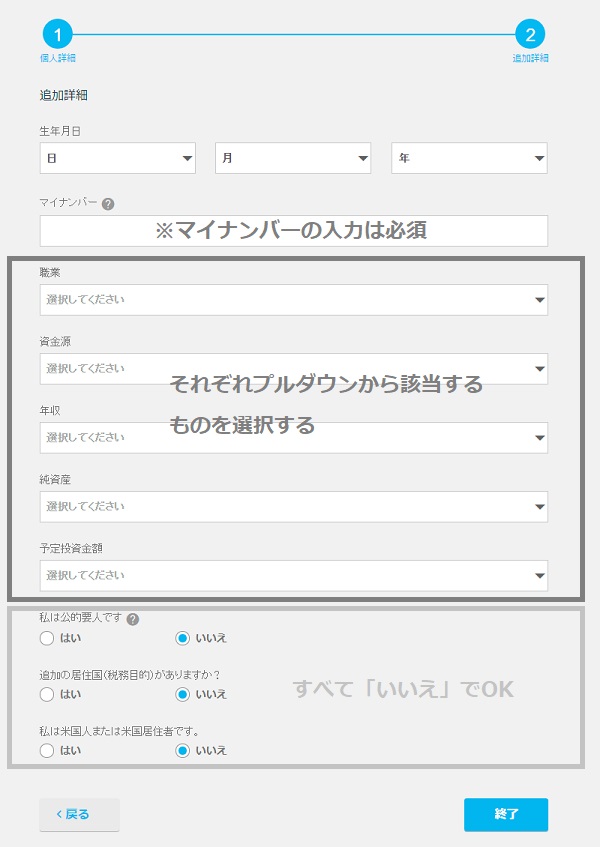 iFOREXの口座開設方法の解説画像